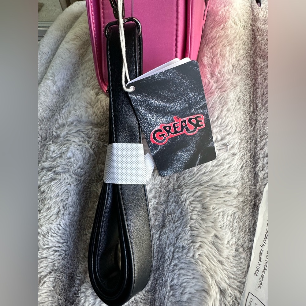 Loungefly Grease Pink Ladies Crossbody Bag NWT - Picture 10 of 11